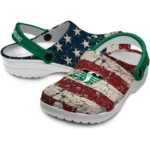 saskatchewan-roughriders-clog-custom-distressed-stripes-green-red-blue-best-selling.webp