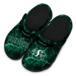 saskatchewan-roughriders-clog-customized-cracked-energy-green-black-best-selling.webp