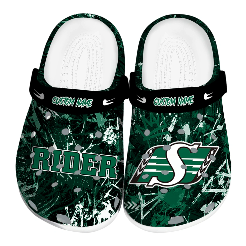 saskatchewan-roughriders-clog-personalized-graffiti-burst-green-black-best-selling.webp saskatchewan roughriders clog personalized graffiti burst green black best selling