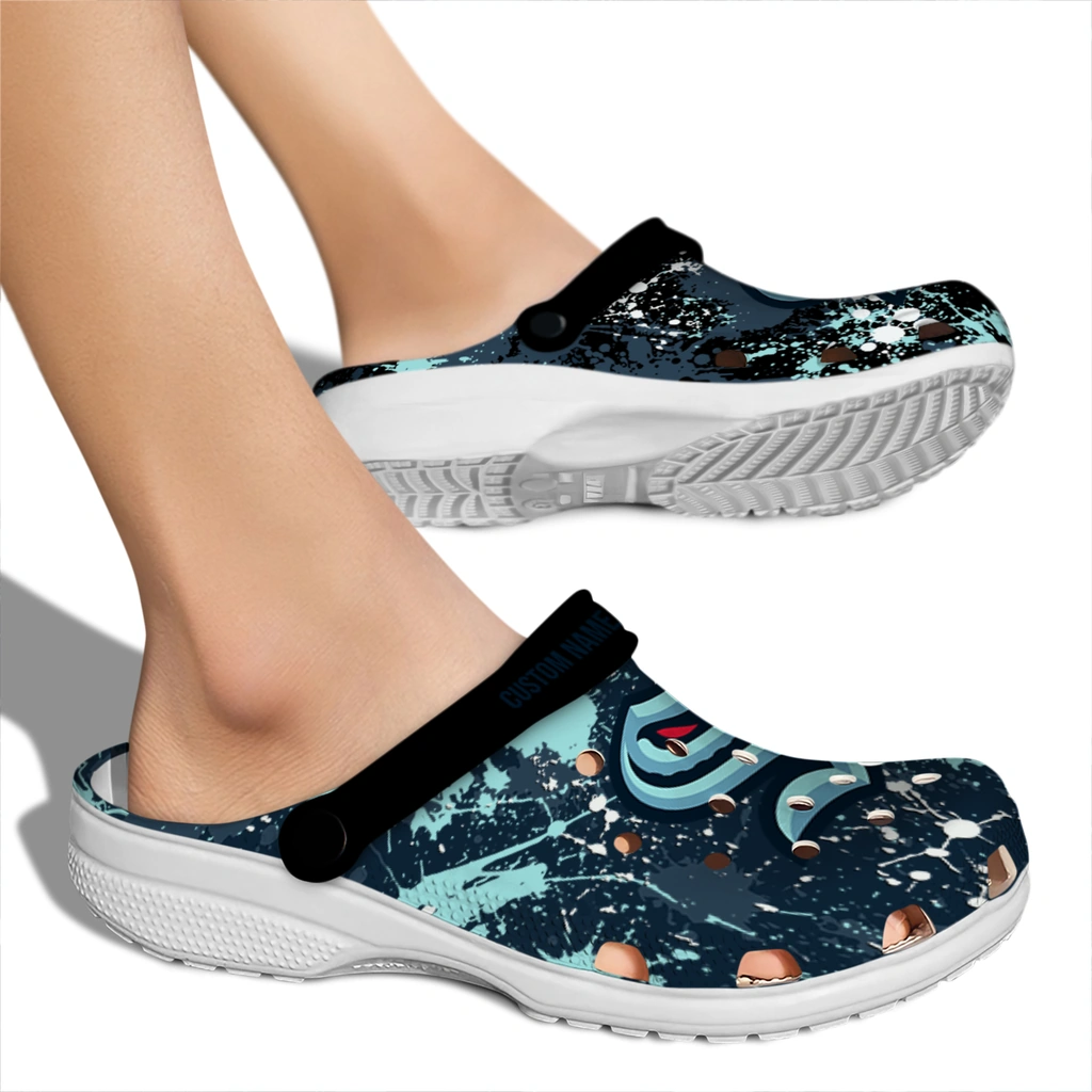 seattle-kraken-clog-personalized-splatter-splash-blue-black-fashion-forward.webp