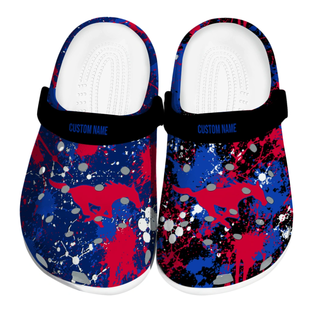 smu-mustangs-clog-personalized-splatter-splash-blue-black-best-selling.webp smu mustangs clog personalized splatter splash blue black best selling