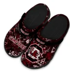south-carolina-gamecocks-clog-custom-graffiti-burst-garnet-black-best-selling.webp