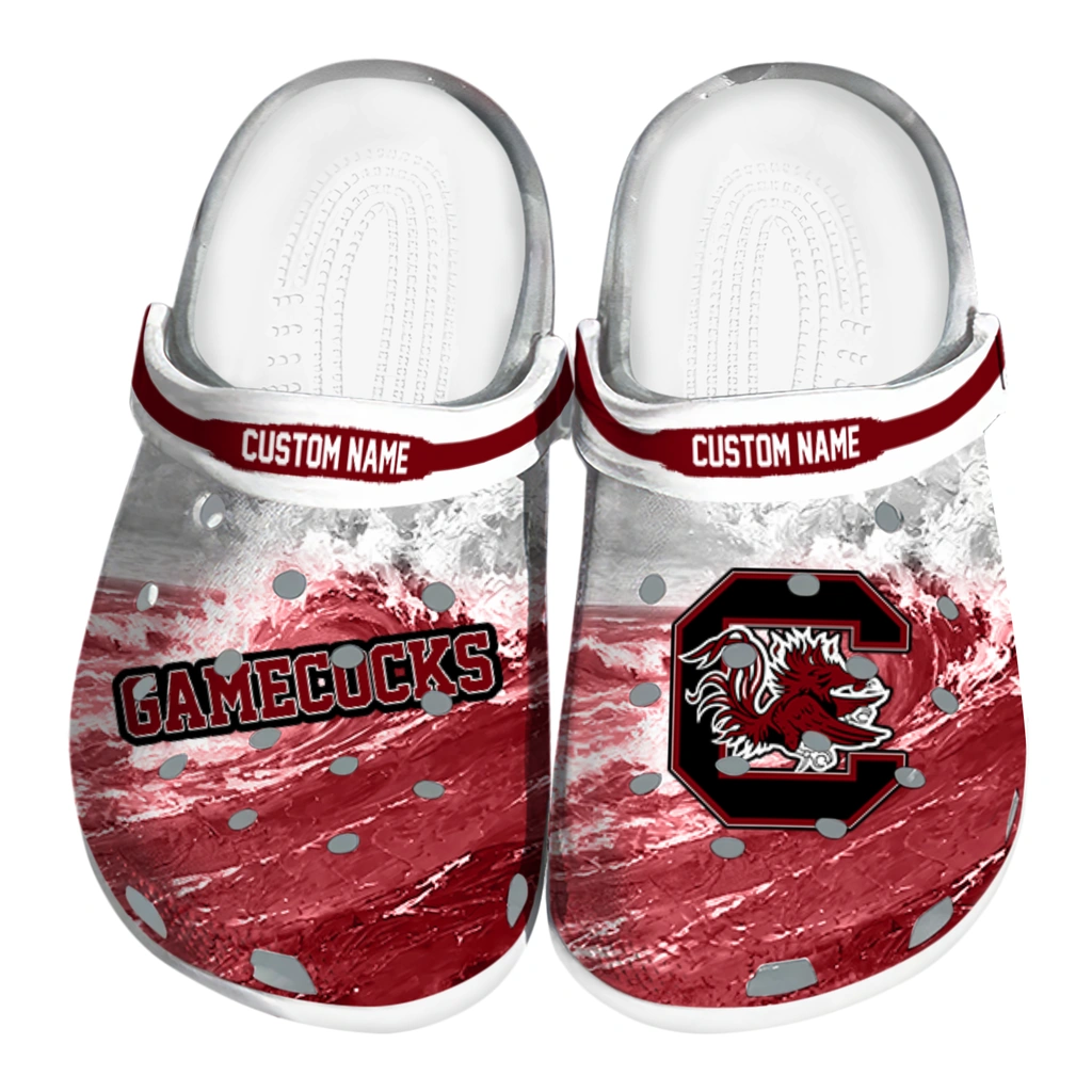 south-carolina-gamecocks-clog-custom-wave-swirl-garnet-white-best-selling.webp south carolina gamecocks clog custom wave swirl garnet white best selling