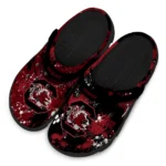 south-carolina-gamecocks-clog-personalized-splatter-splash-garnet-black-best-selling.webp