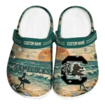south-carolina-gamecocks-clog-personalized-wave-scene-fir-green-best-selling.webp
