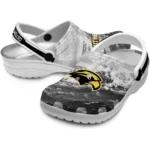 southern-miss-golden-eagles-clog-customized-wave-swirl-black-white-best-selling.webp