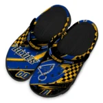 st-louis-blues-clog-customized-checkered-streaks-blue-black-best-selling.webp