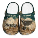 St. Louis Blues Clogs - Personalized Cracked Landscape Fir Green Beige 1 st-louis-blues-clog-personalized-cracked-landscape-fir-green-beige-best-selling.webp