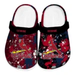 St. Louis Cardinals Clogs - Customized Splatter Splash Red Black 1 st-louis-cardinals-clog-customized-splatter-splash-red-black-best-selling.webp