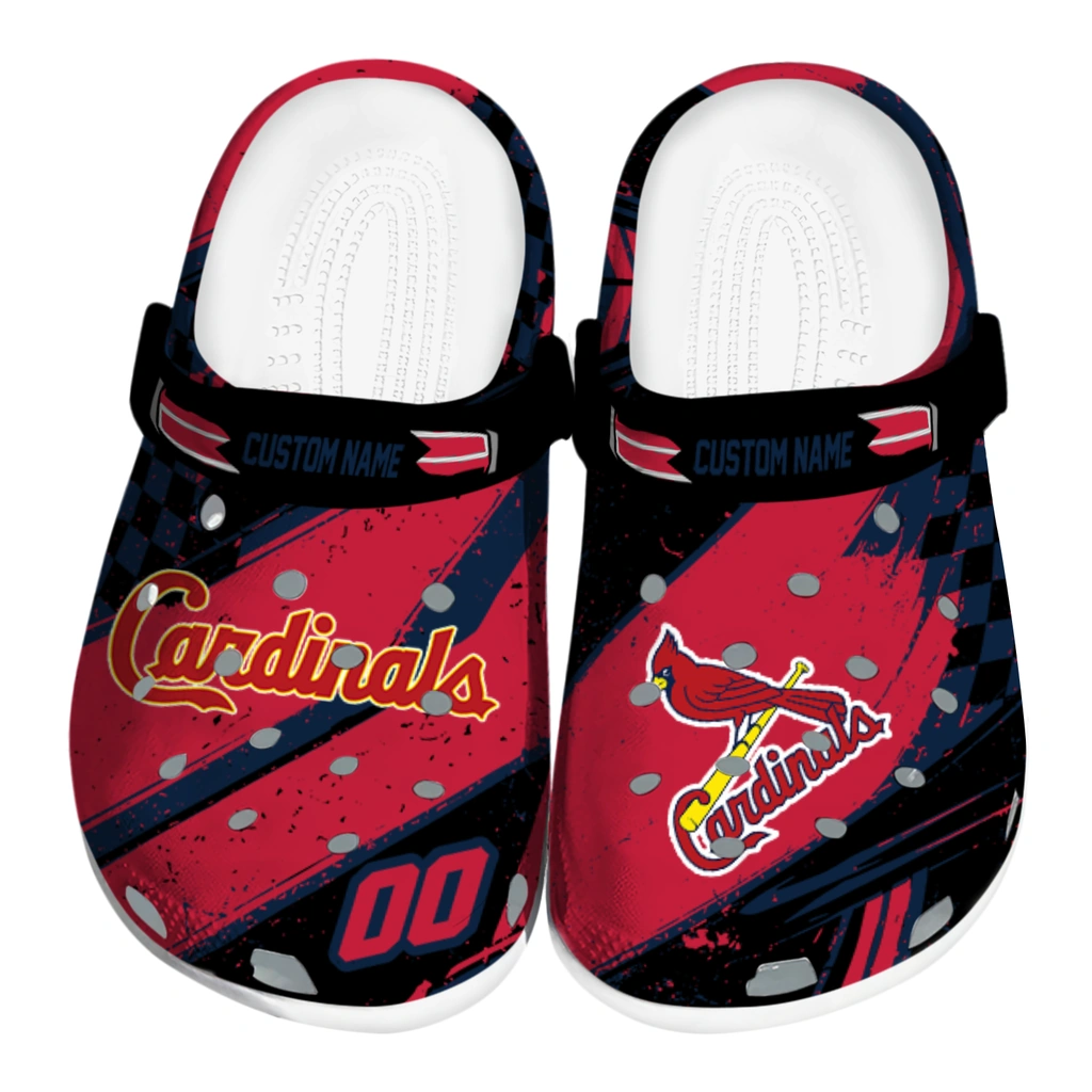 st-louis-cardinals-clog-personalized-checkered-streaks-red-black-best-selling.webp st louis cardinals clog personalized checkered streaks red black best selling