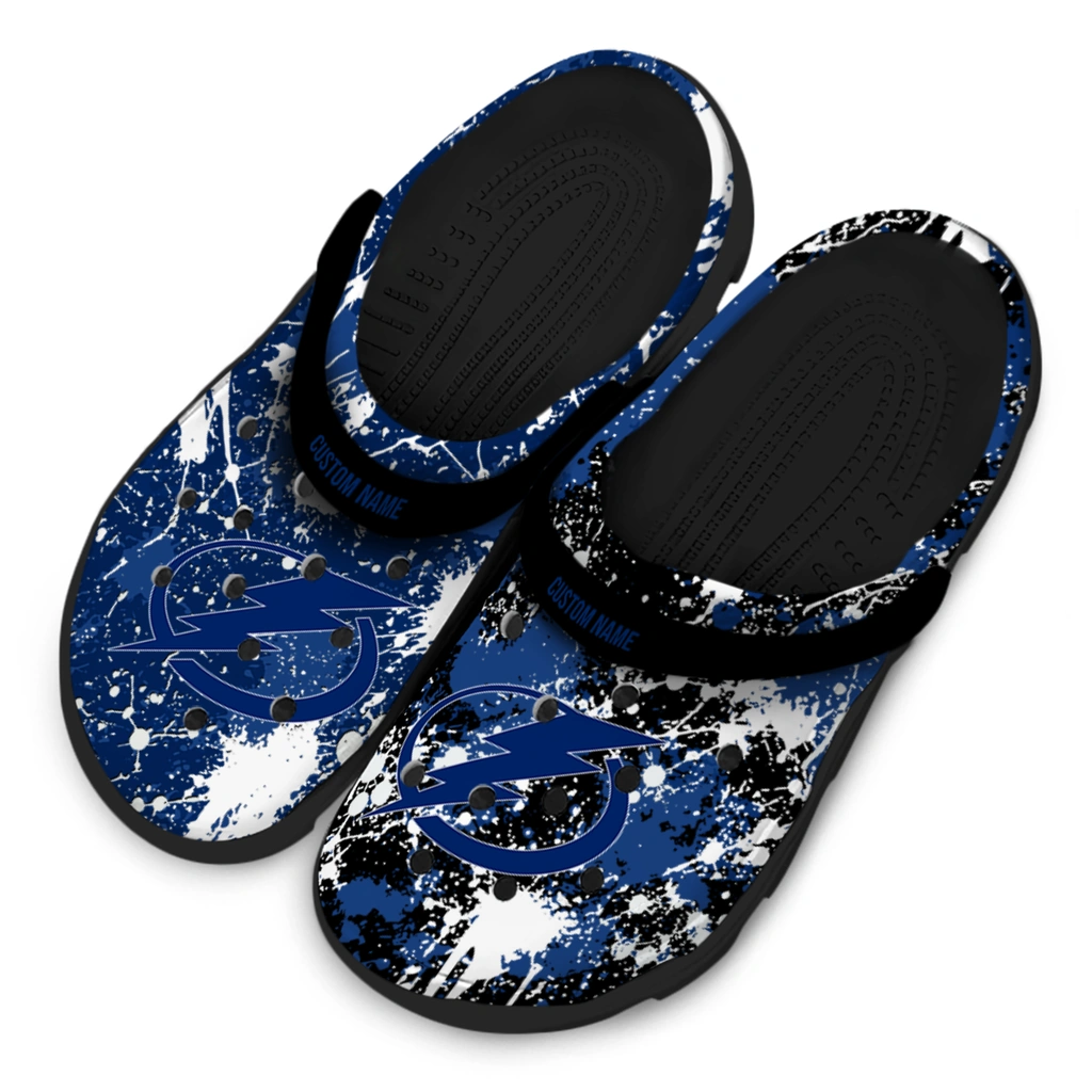 tampa-bay-lightning-clog-customized-splatter-splash-blue-black-latest-model.webp