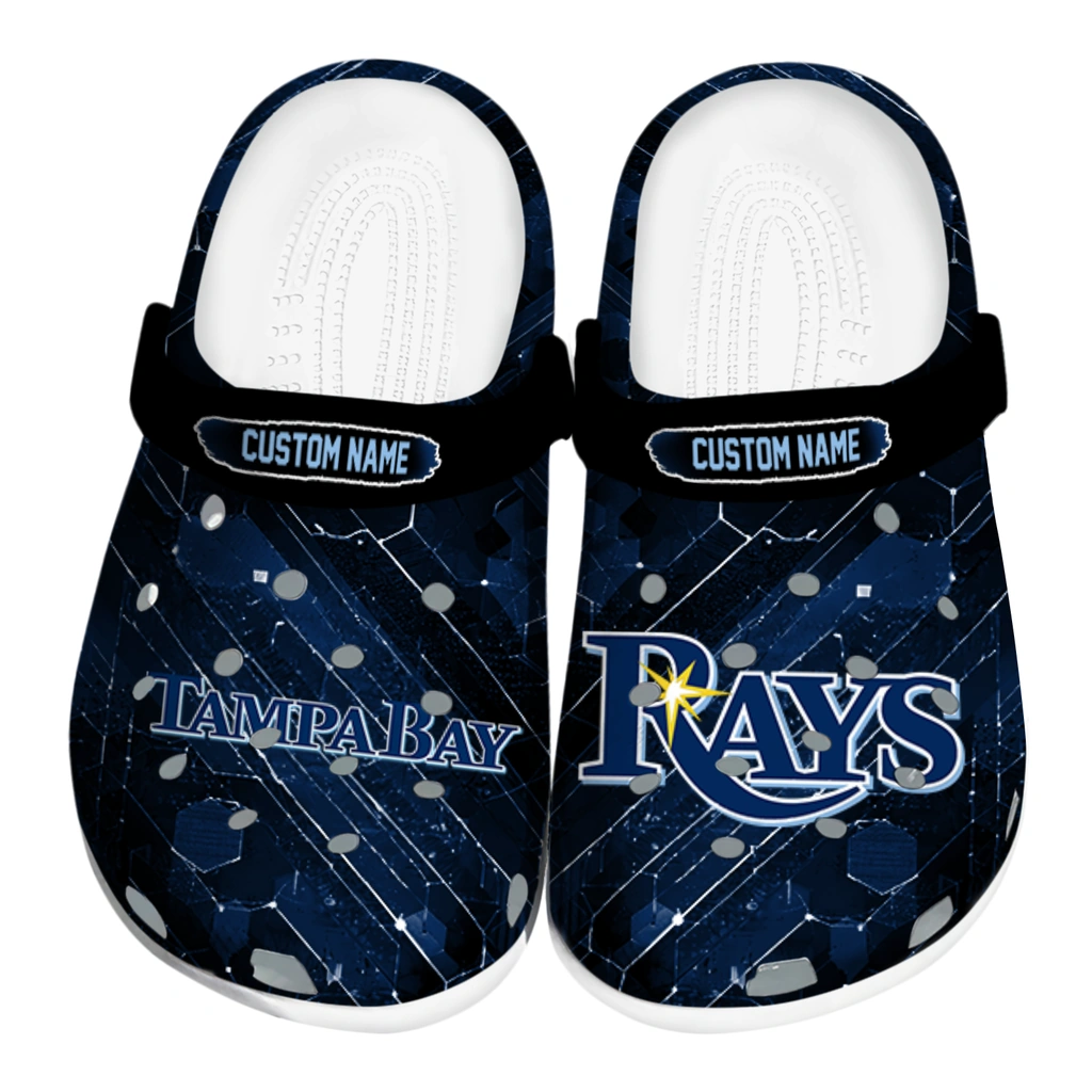 tampa-bay-rays-clog-customized-circuit-geometry-navy-black-best-selling.webp tampa bay rays clog customized circuit geometry navy black best selling