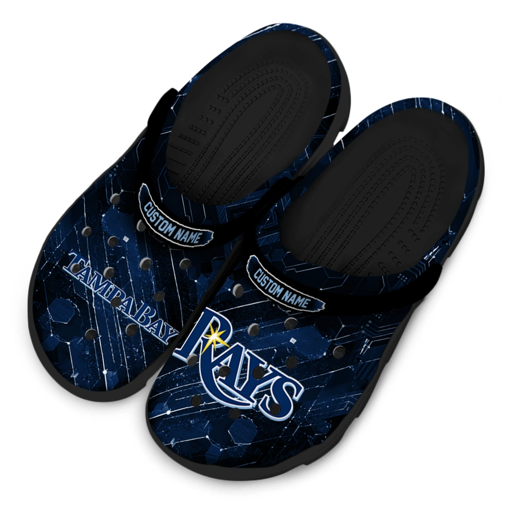 tampa-bay-rays-clog-customized-circuit-geometry-navy-black-latest-model.webp