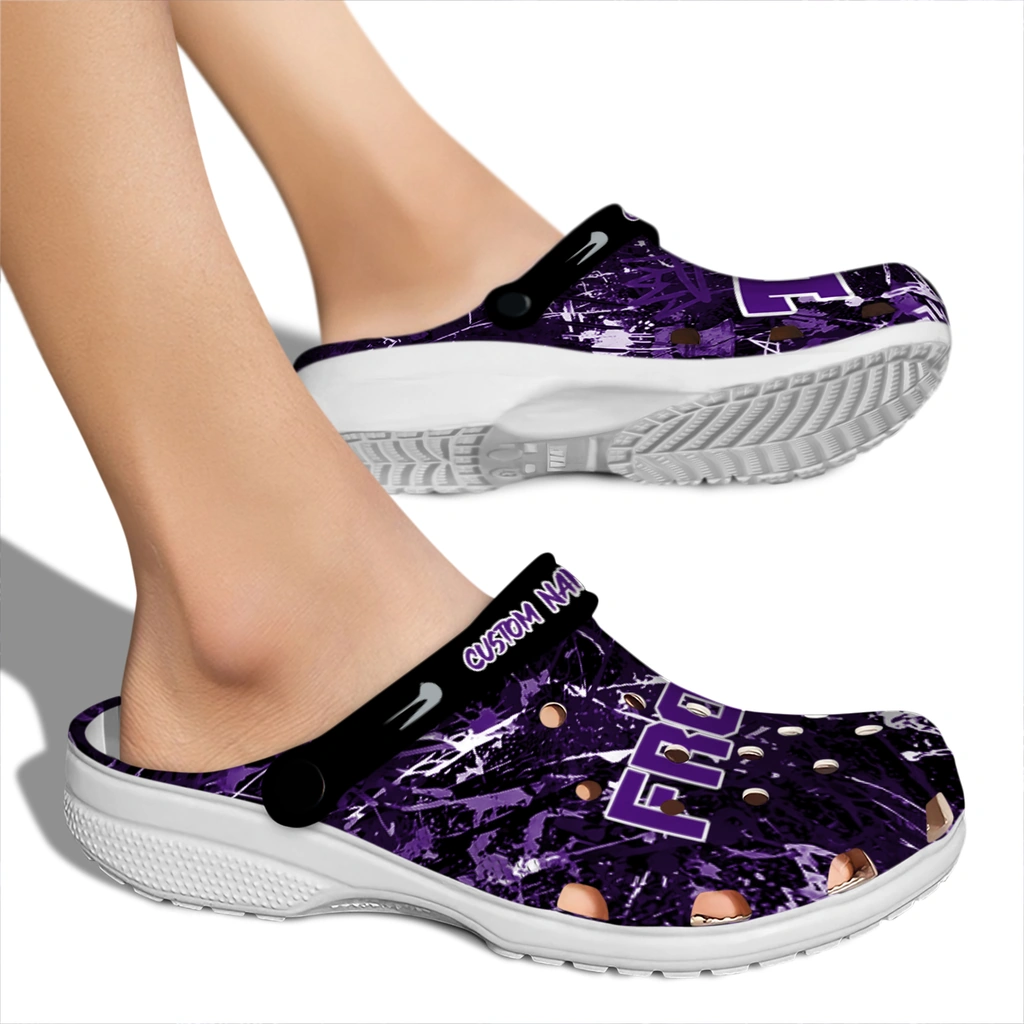 tcu-horned-frogs-clog-customized-graffiti-burst-purple-black-fashion-forward.webp