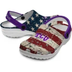 tcu-horned-frogs-clog-personalized-distressed-stripes-purple-red-blue-best-selling.webp