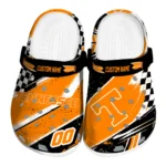 Tennessee Volunteers Clogs - Custom Circuit Geometry Orange Black 1 Tennessee Volunteers Clogs – Custom Circuit Geometry Orange Black 1