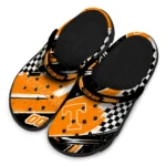 Tennessee Volunteers Clogs – Custom Circuit Geometry Orange Black 1