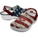 texas-am-aggies-clog-customized-distressed-stripes-maroon-red-blue-best-selling.webp