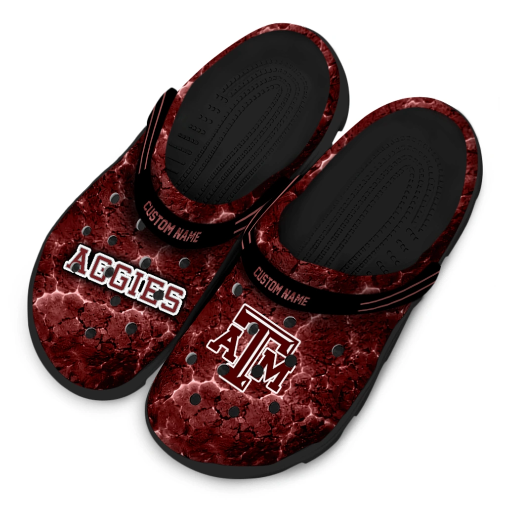 texas-am-aggies-clog-personalized-cracked-energy-maroon-black-latest-model.webp