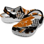 Texas Longhorns Clogs – Custom Circuit Geometry Orange Black 1