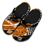 Texas Longhorns Clogs – Custom Circuit Geometry Orange Black 1