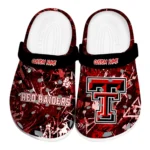 Texas Tech Red Raiders Clogs - Customized Graffiti Burst Red Black 1 texas-tech-red-raiders-clog-customized-graffiti-burst-red-black-best-selling.webp