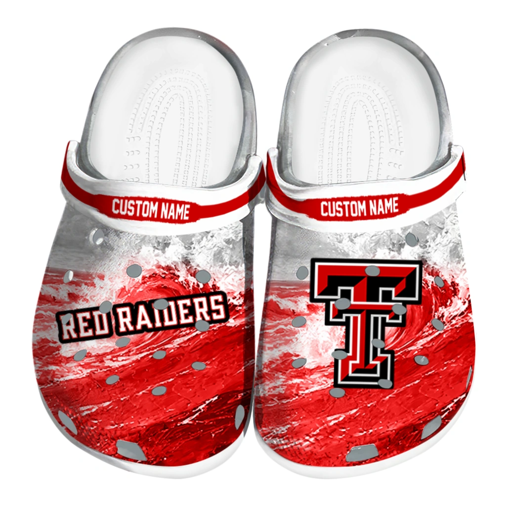 texas-tech-red-raiders-clog-customized-wave-swirl-red-white-best-selling.webp texas tech red raiders clog customized wave swirl red white best selling