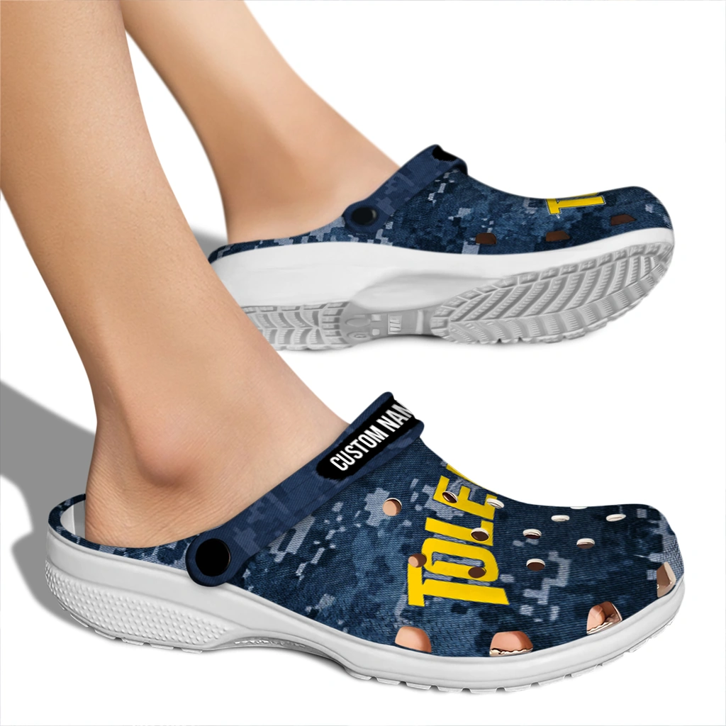 toledo-rockets-clog-customized-digital-camo-blue-fashion-forward.webp