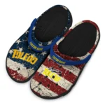 toledo-rockets-clog-customized-distressed-stripes-blue-red-blue-best-selling.webp