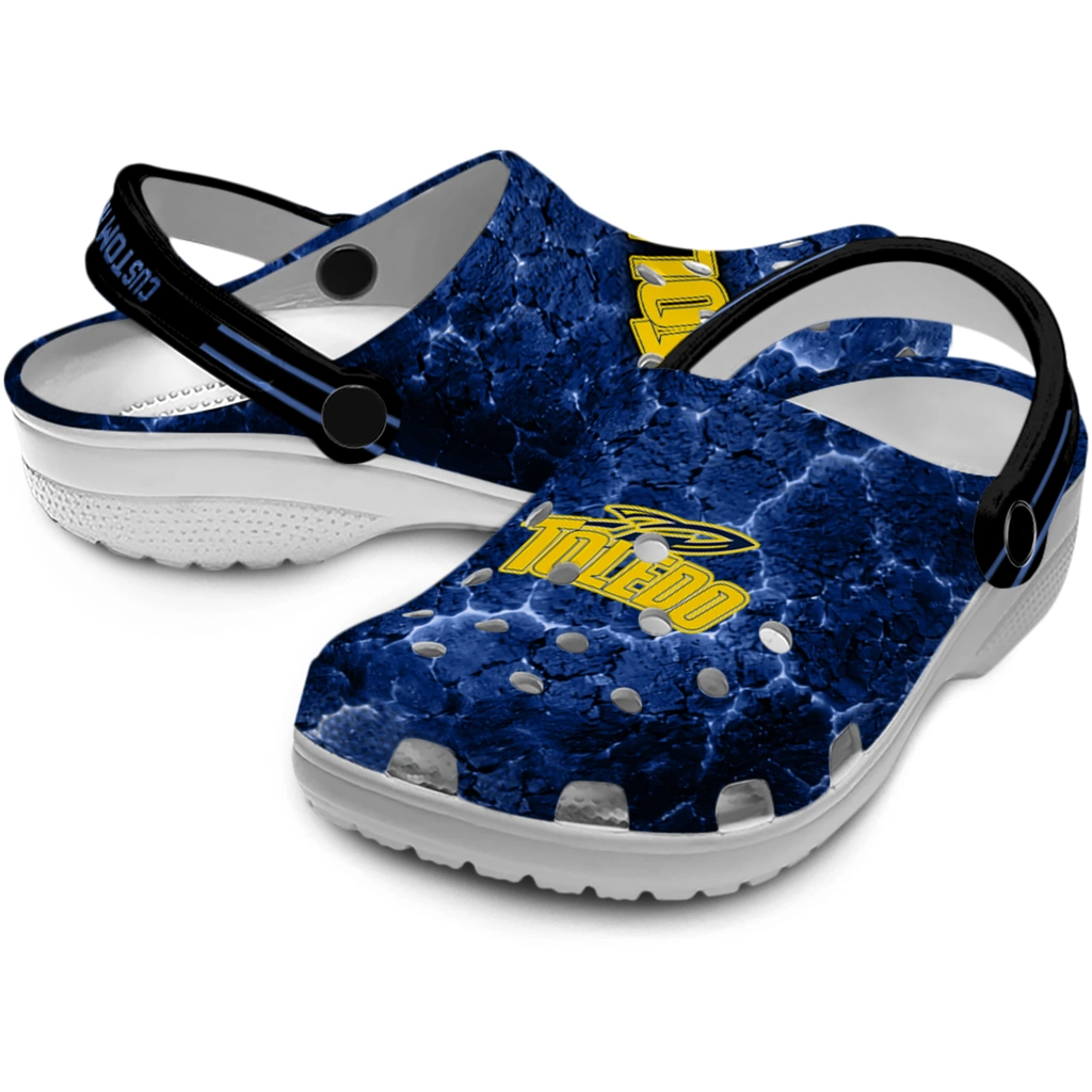 toledo-rockets-clog-personalized-cracked-energy-blue-black-high-quality.webp
