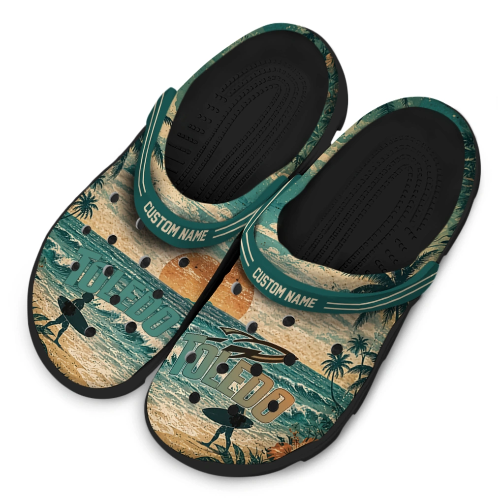 toledo-rockets-clog-personalized-wave-scene-fir-green-latest-model.webp