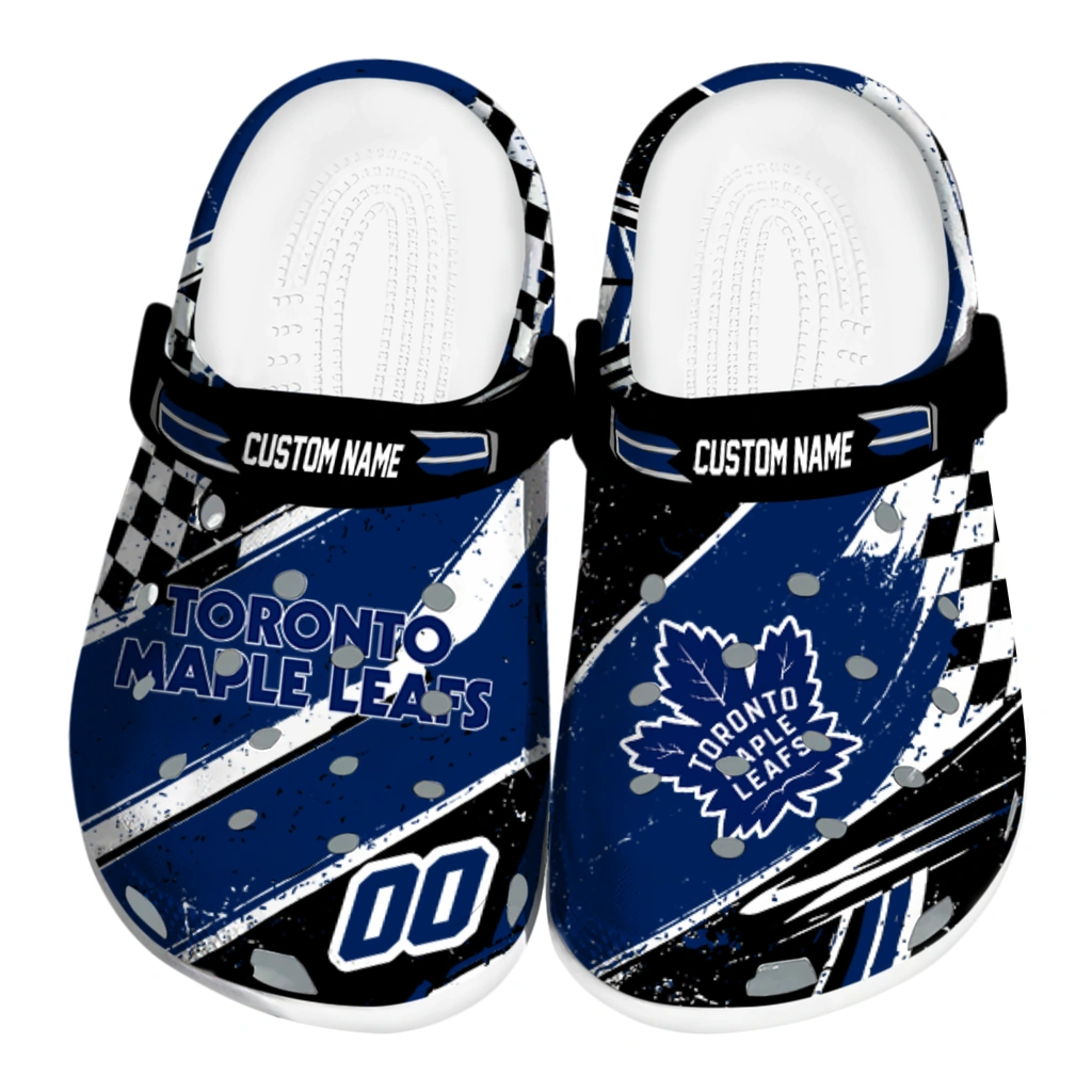 toronto-maple-leafs-clog-custom-checkered-streaks-blue-black-best-selling.webp toronto maple leafs clog custom checkered streaks blue black best selling