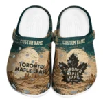 toronto-maple-leafs-clog-customized-cracked-landscape-fir-green-beige-best-selling.webp