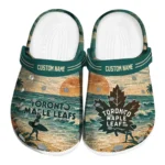 toronto-maple-leafs-clog-personalized-wave-scene-fir-green-best-selling.webp