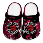 Toronto Raptors Clogs - Personalized Splatter Splash Red Black 1 toronto-raptors-clog-personalized-splatter-splash-red-black-best-selling.webp