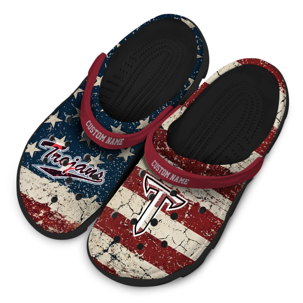 troy-trojans-clog-custom-distressed-stripes-red-blue-latest-model.webp
