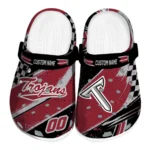 troy-trojans-clog-personalized-checkered-streaks-red-black-best-selling.webp