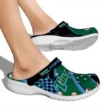 tulane-green-wave-clog-customized-checkered-streaks-green-black-best-selling.webp
