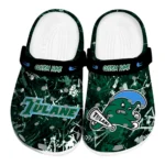 Tulane Green Wave Clogs - Customized Graffiti Burst Green Black 1 tulane-green-wave-clog-customized-graffiti-burst-green-black-best-selling.webp