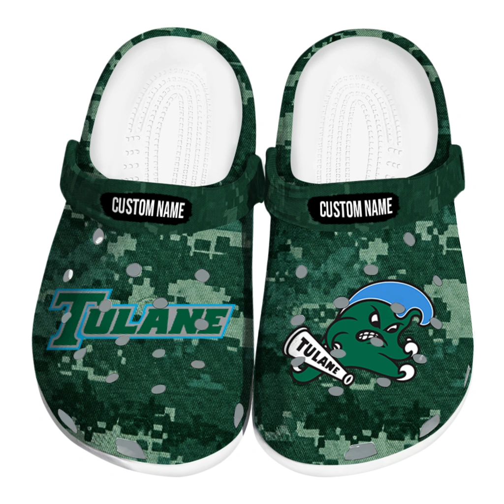 tulane-green-wave-clog-personalized-digital-camo-green-best-selling.webp tulane green wave clog personalized digital camo green best selling