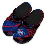 tulsa-golden-hurricane-clog-custom-checkered-streaks-blue-black-best-selling.webp