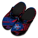 Tulsa Golden Hurricane Clogs – Customized Circuit Geometry Blue Black 1