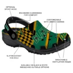 UAB Blazers Clogs – Custom Circuit Geometry Green Black 1