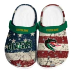 UAB Blazers Clogs - Custom Distressed Stripes Green Red Blue 1 uab-blazers-clog-custom-distressed-stripes-green-red-blue-best-selling.webp