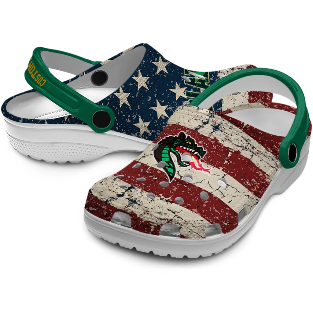 uab-blazers-clog-custom-distressed-stripes-green-red-blue-high-quality.webp