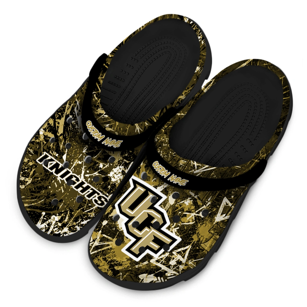 ucf-knights-clog-custom-graffiti-burst-gold-black-latest-model.webp