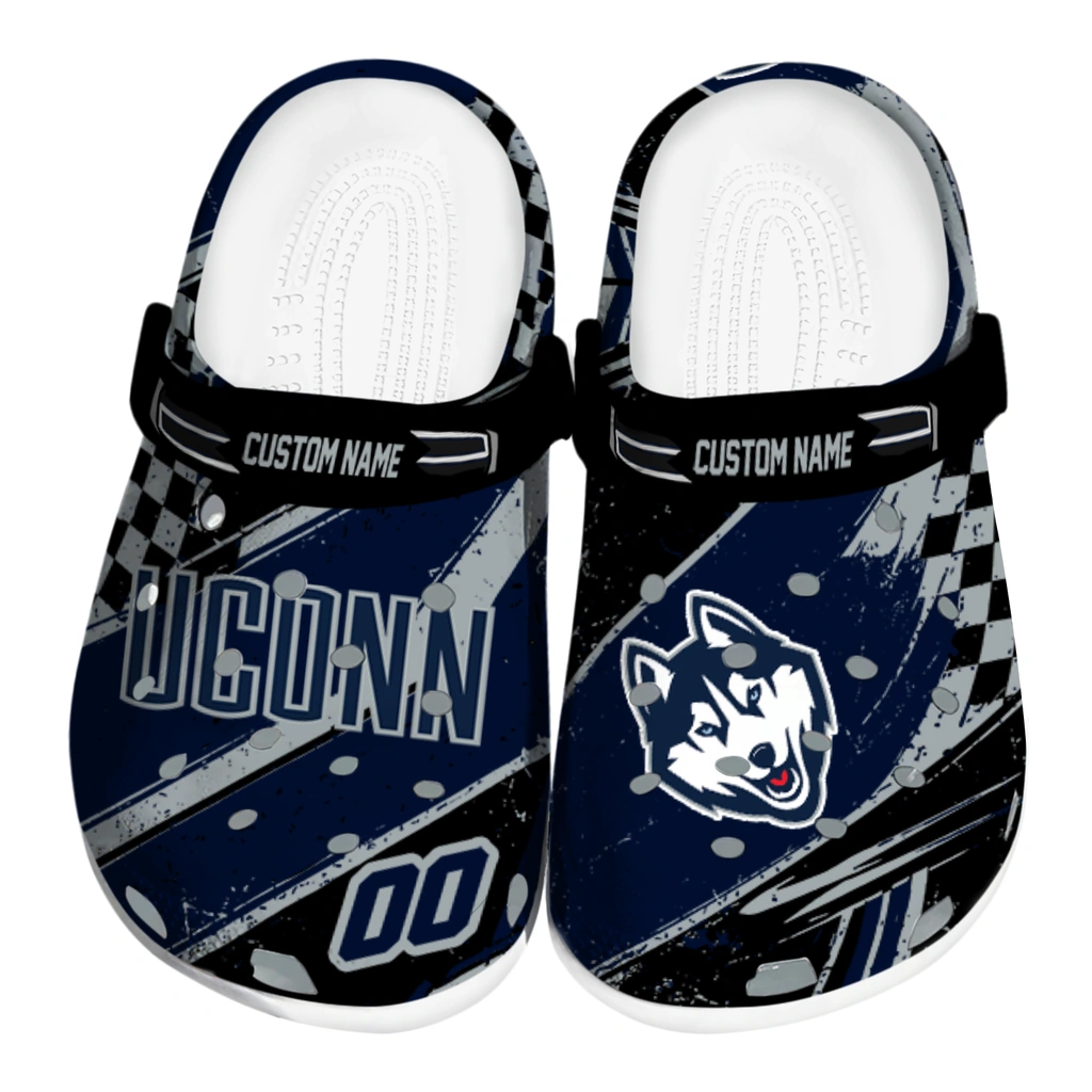 uconn-huskies-clog-custom-checkered-streaks-blue-black-best-selling.webp uconn huskies clog custom checkered streaks blue black best selling