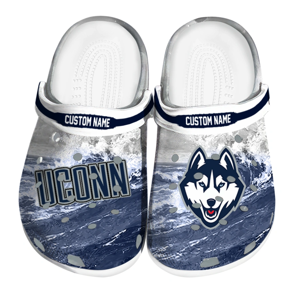 uconn-huskies-clog-custom-wave-swirl-blue-white-best-selling.webp uconn huskies clog custom wave swirl blue white best selling