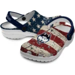 uconn-huskies-clog-customized-distressed-stripes-blue-red-blue-best-selling.webp
