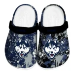 UConn Huskies Clogs - Personalized Splatter Splash Blue Black 1 uconn-huskies-clog-personalized-splatter-splash-blue-black-best-selling.webp